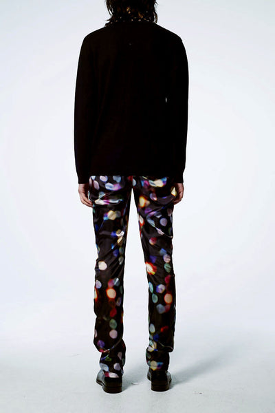 Slade Collection- Colourful Dots Printed Trouser - Johan Ku Shop