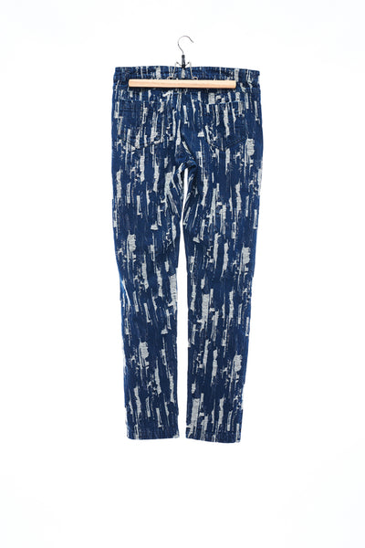 Sean Collection- Damaged Effect Jacquard Trouser