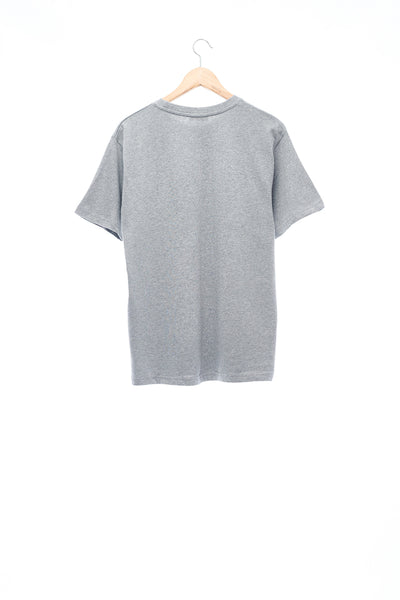 Sean Collection- BPM Inspired Triangle Graphic T-Shirt -Gray