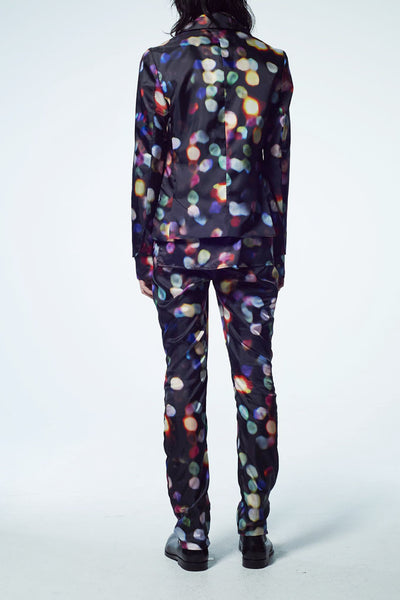 Slade Collection- Colourful Dots Printed Blazer - Johan Ku Shop